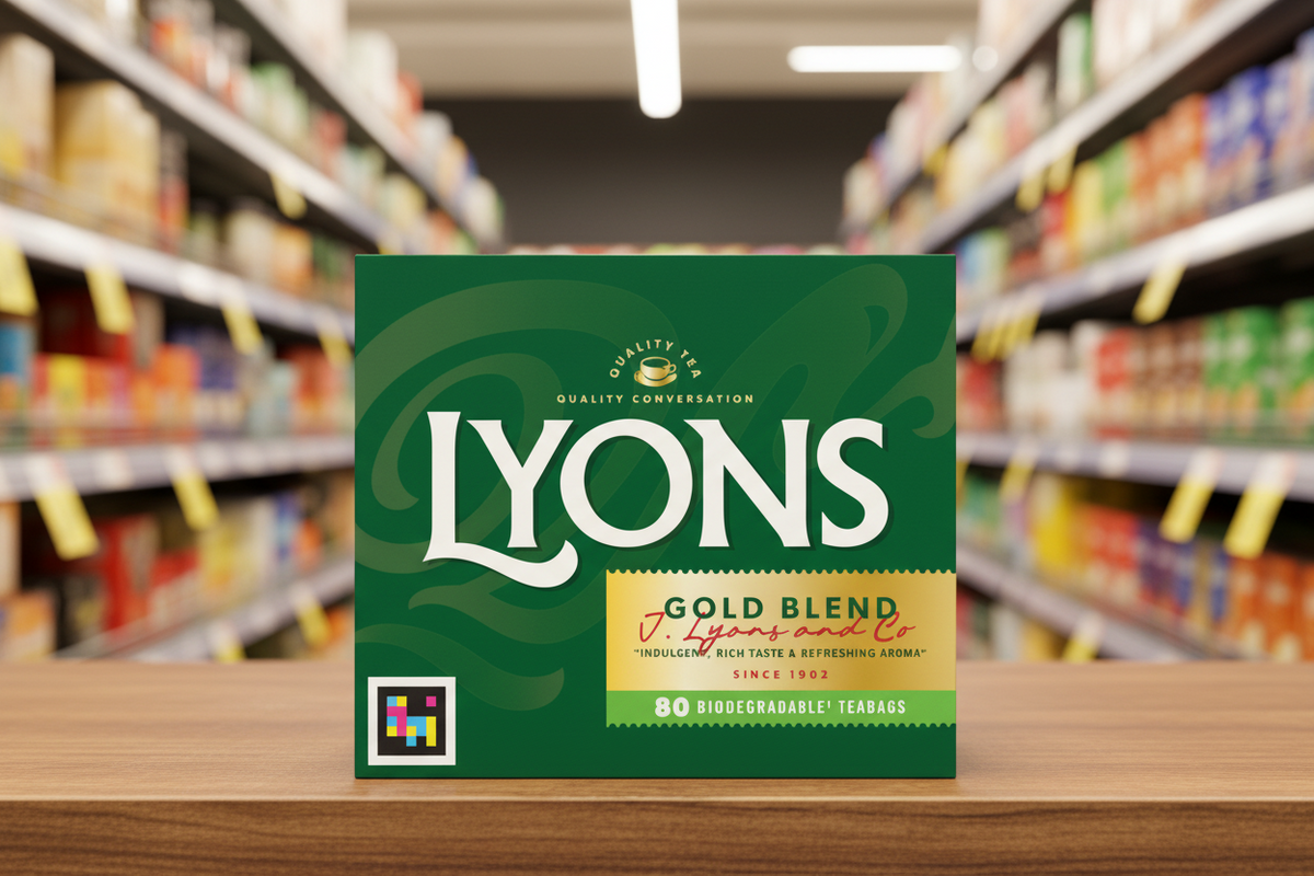 12 x Lyons Tea Gold 80er - 232G