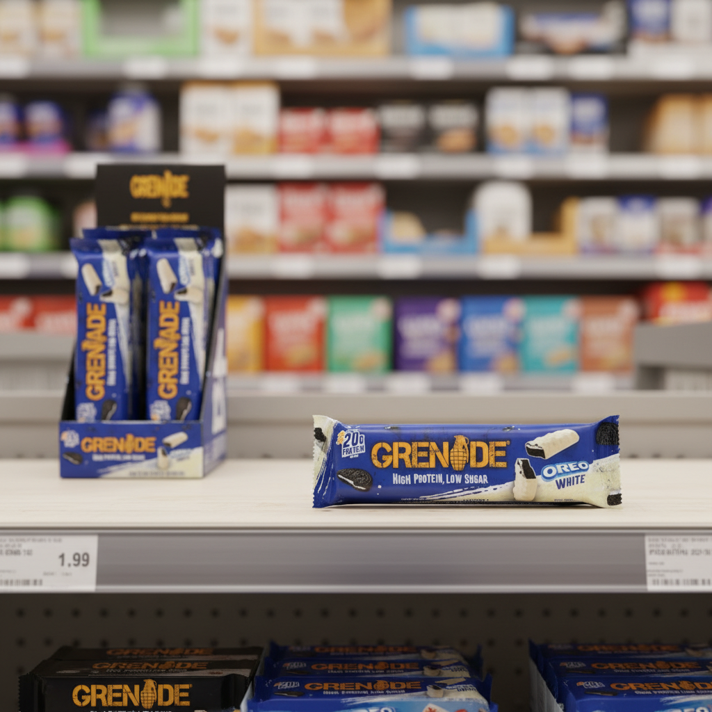 12 X Grenade Carb Killa Bar Oreo Blanco 60GM