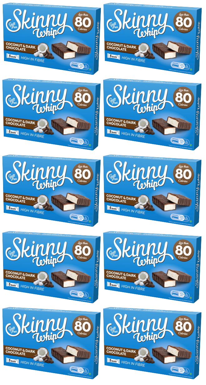 10 x Skinny Whip Coconut 5er-Pack – 5 x 20 g