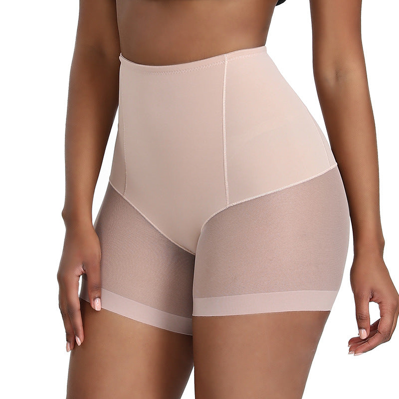 Women's Mid-rise Tummy-control Pants, Ultra-thin, Waist-cinching, Boxer-style