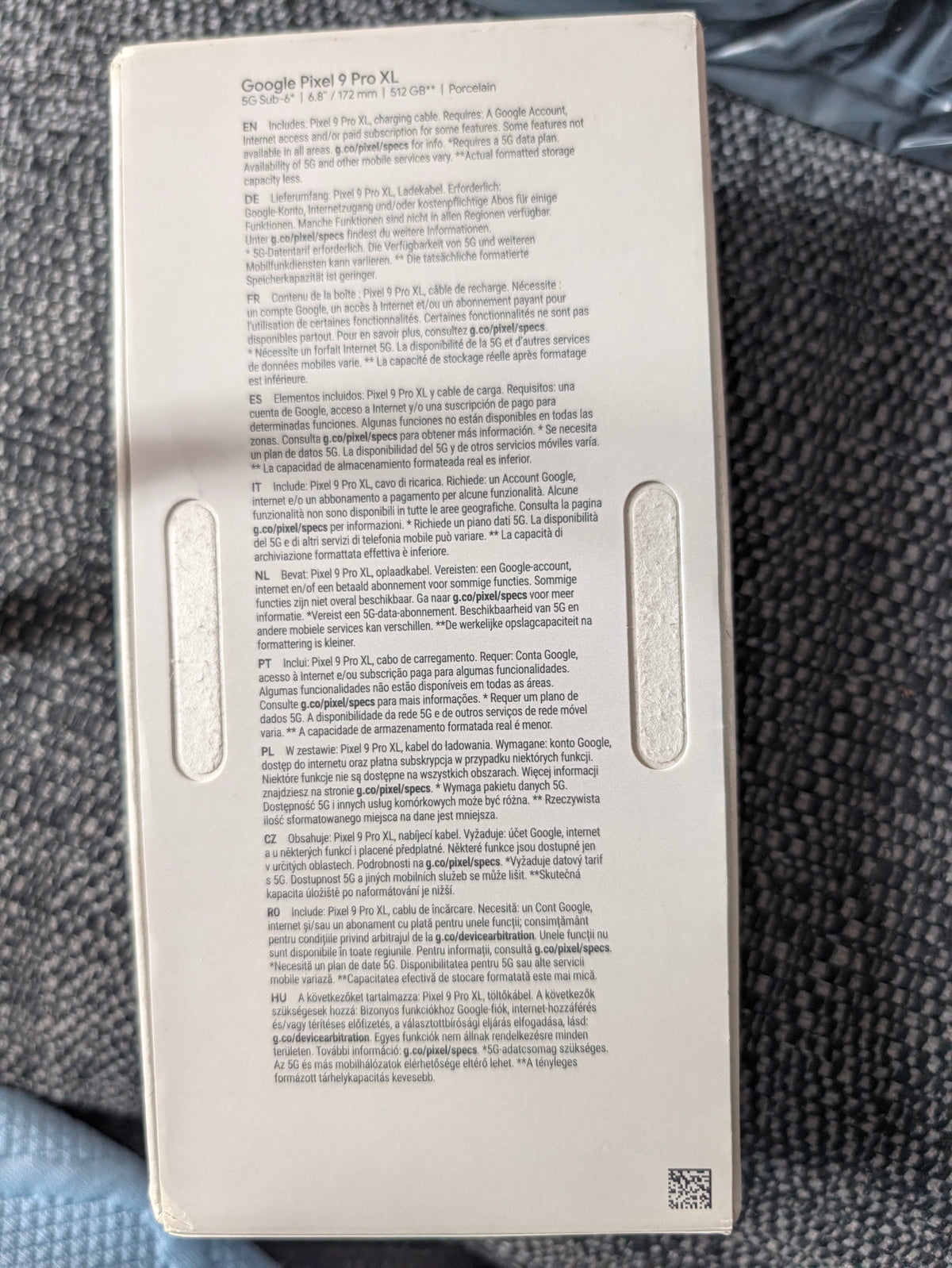 Google Pixel 9 Pro XL 512GB – Porcelain – Used