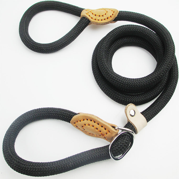 Automatically tighten telescopic reflective dog leash