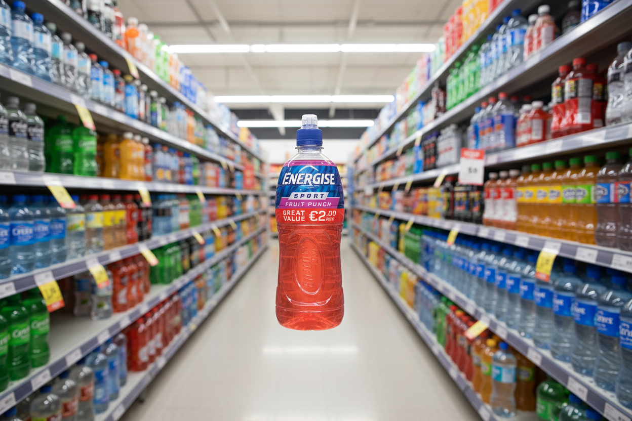 12 x Energise Sport Fruit Punch 750ml