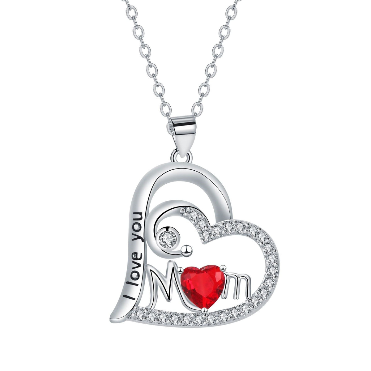 Mother's Day Necklace Mom Pendant Necklace Gift