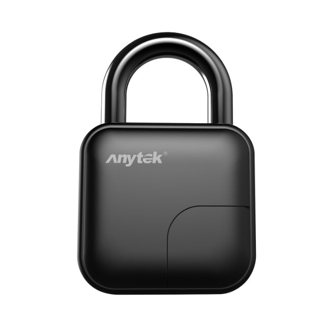 ANYTEK L3 Smart Fingerprint Padlock - IP65 Waterproof Biometric Security Lock with USB Rechargeable Battery | Keyless Entry for Gym, Locker, Bike, Gate