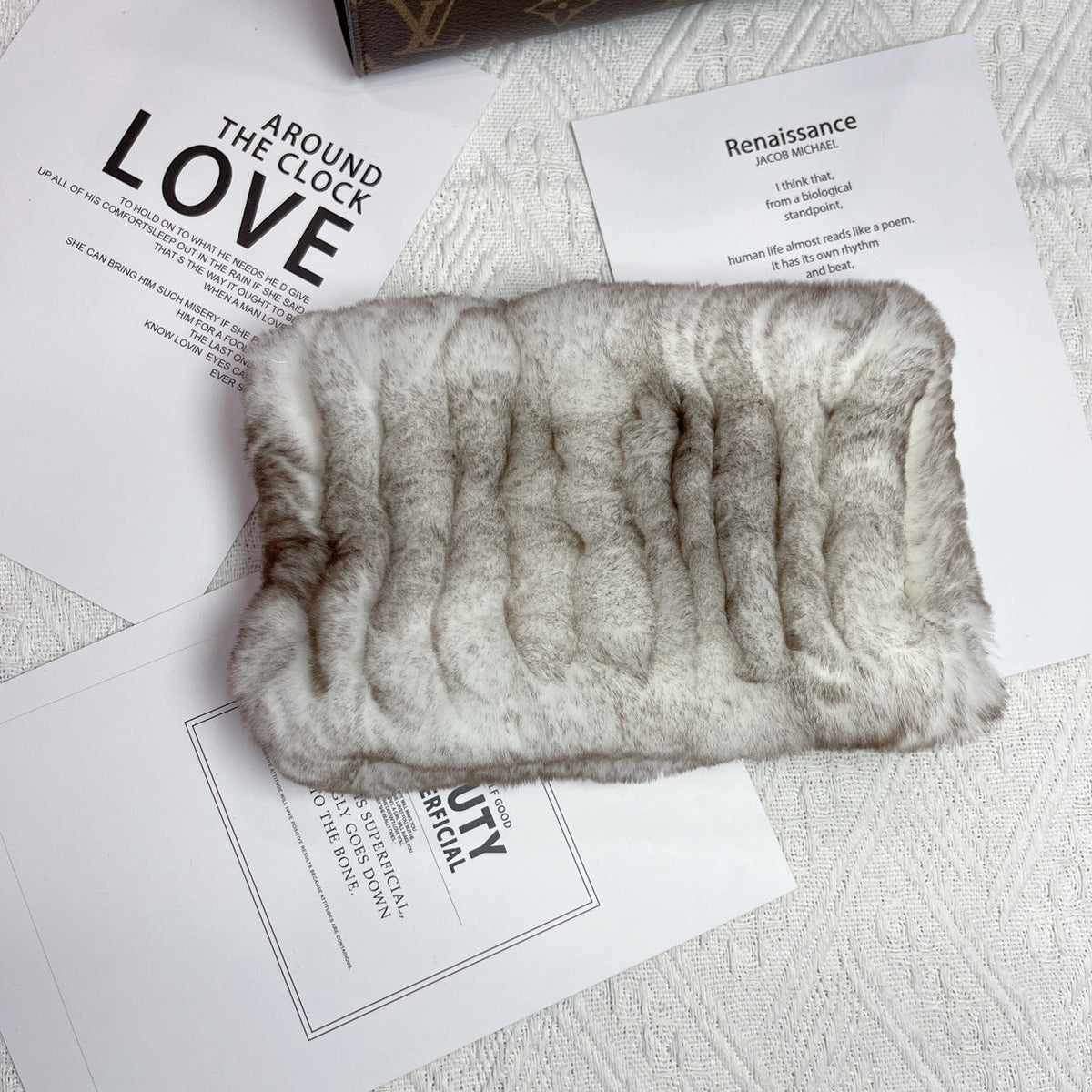Women's Versatile Fur Snood Warm Scarf