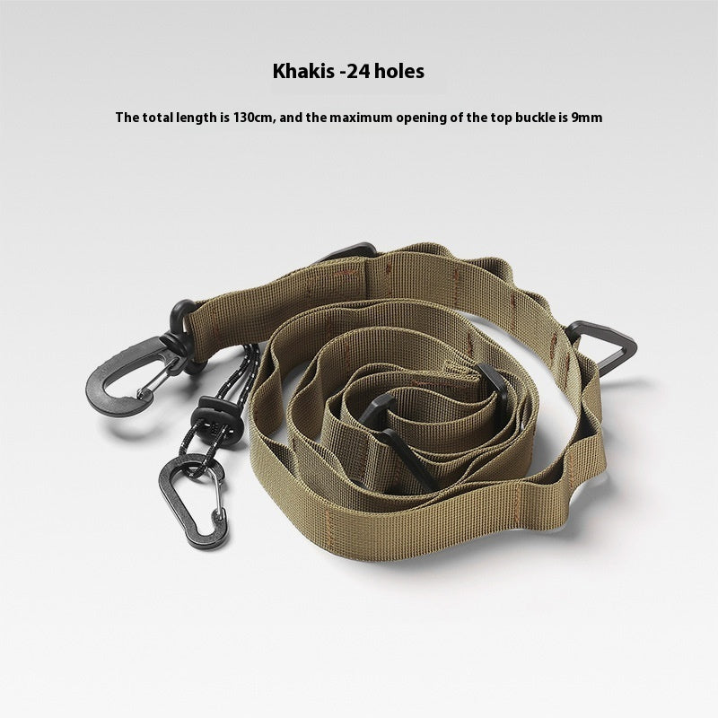 Outdoor Multifunctional Hanging Rope Clothesline Storage Belt