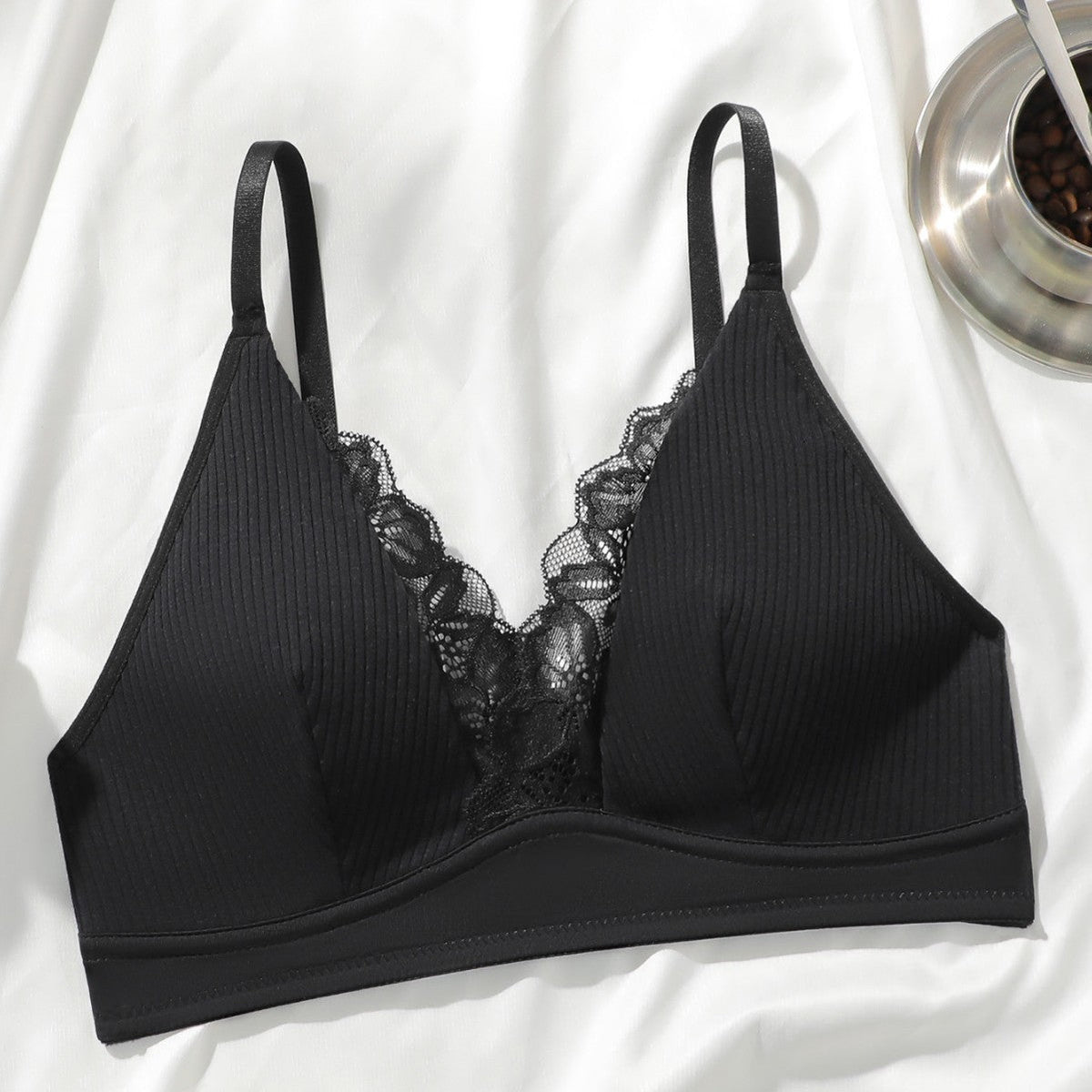 Spicy Girl Deep V Backless Low-cut Triangle Cup Unlined