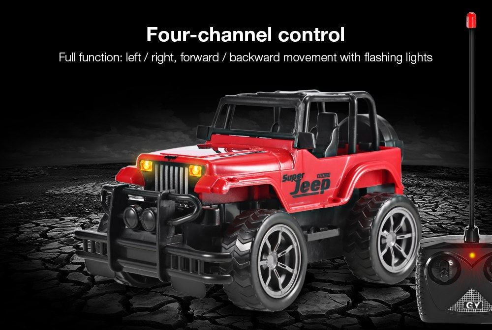 Wrangler Knight Remote Control Car Remote Control Off-road Vehicle Drift Car Model