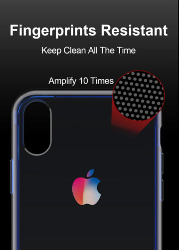 Dux Ducis Light Series Blue Case - For iPhone X