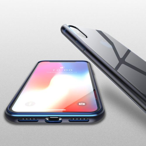 Dux Ducis Light Series Blue Case - For iPhone X