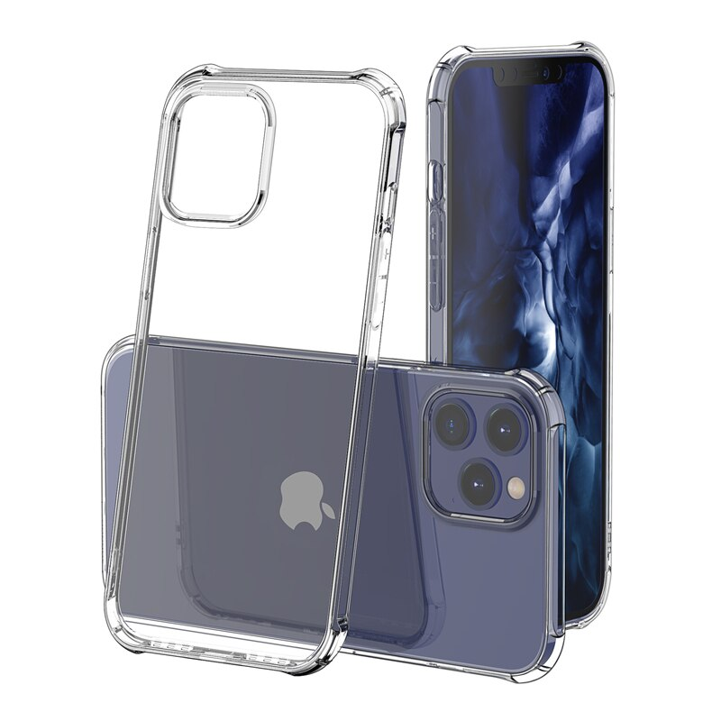 TPU Gel Clear Case - For iPhone 12 / 12 Pro