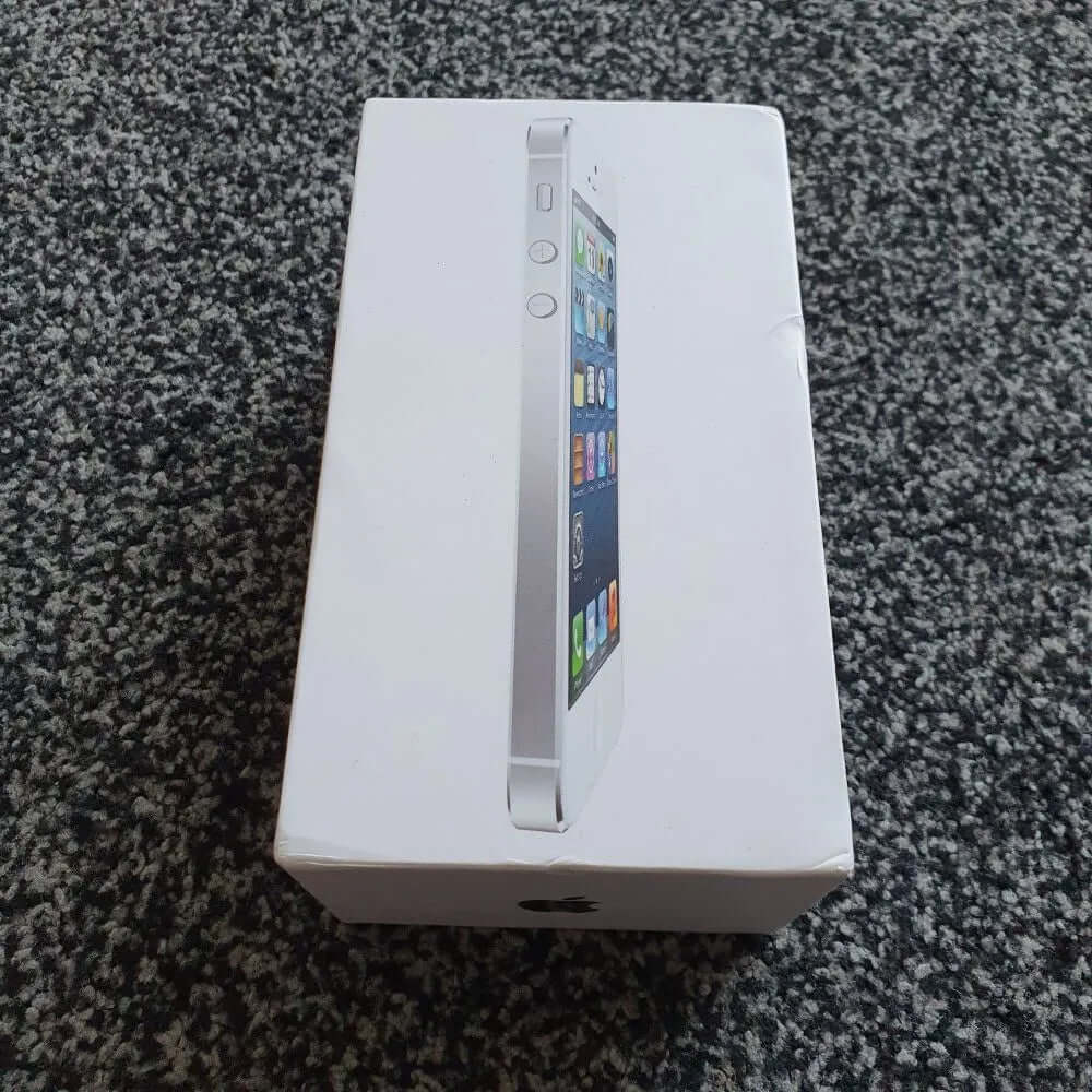 Apple iPhone 5 White Empty Phone Box