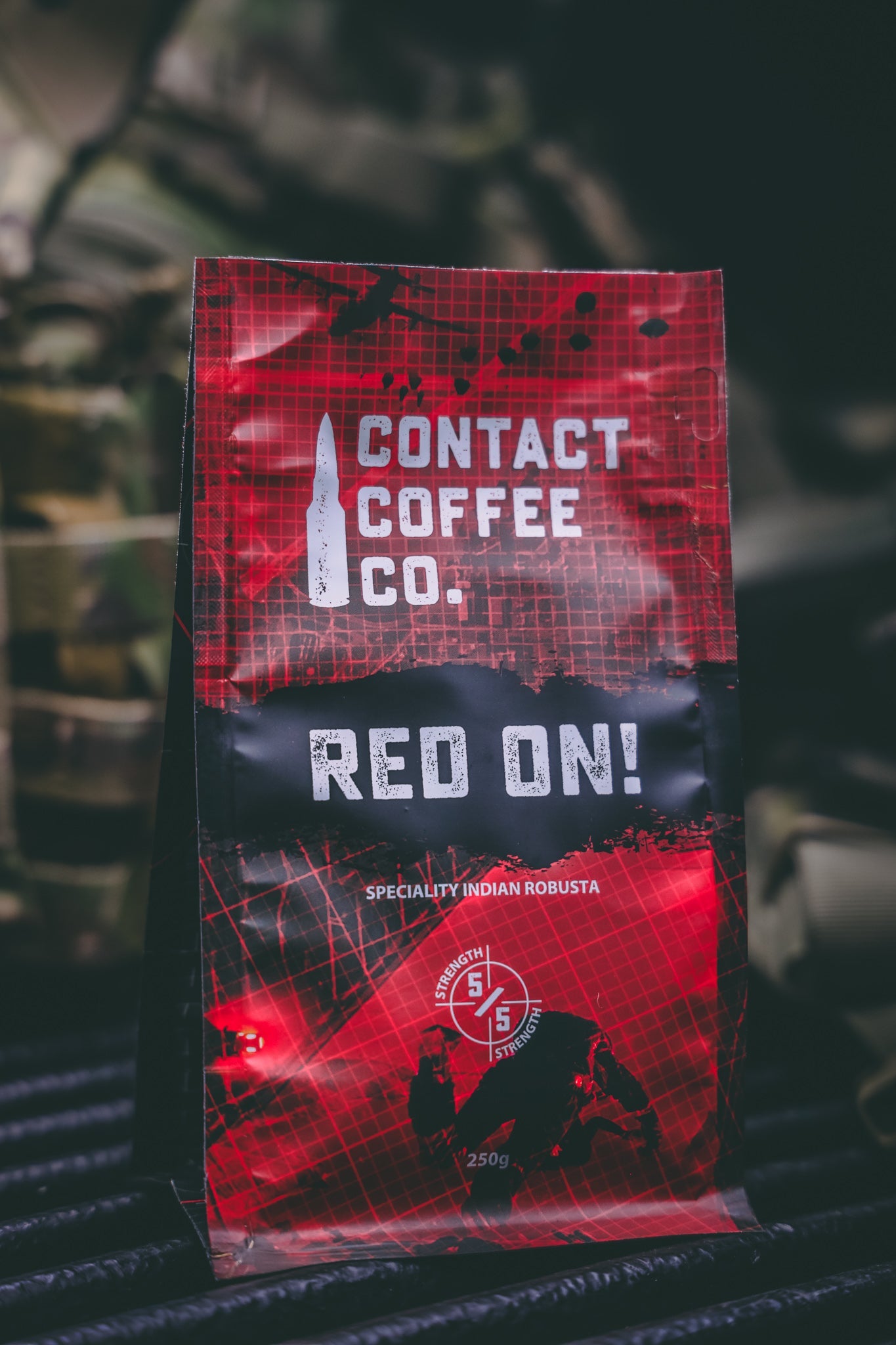 Red On! Kaffee mit hohem Koffeingehalt