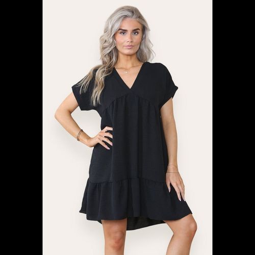 Fancy Style Tiered Smock Dress
