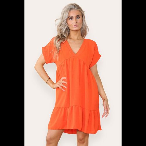 Fancy Style Tiered Smock Dress