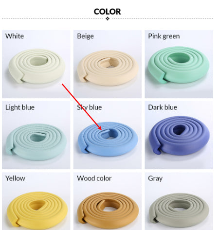 Thickened L-shaped Anti-knock Protection Anti-collision Strip