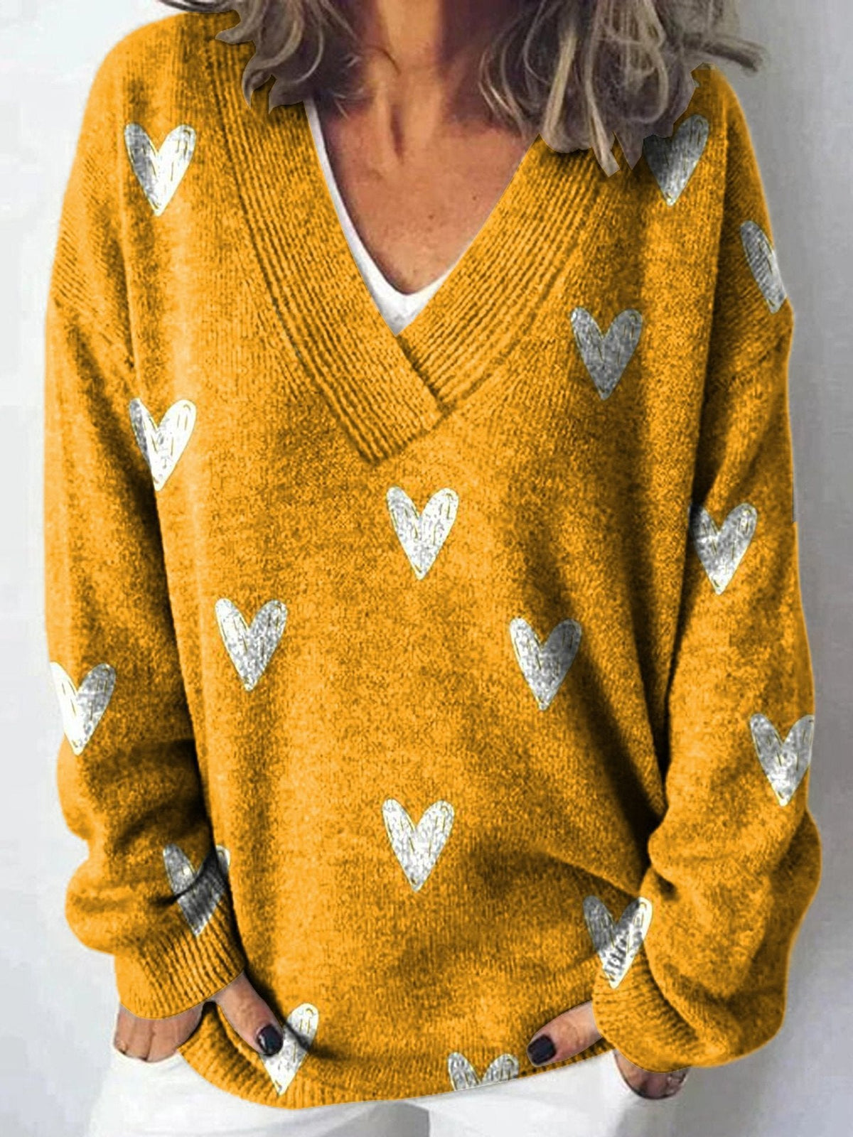 Loose And Lazy Style Soft Glutinous Pullover Women's Top