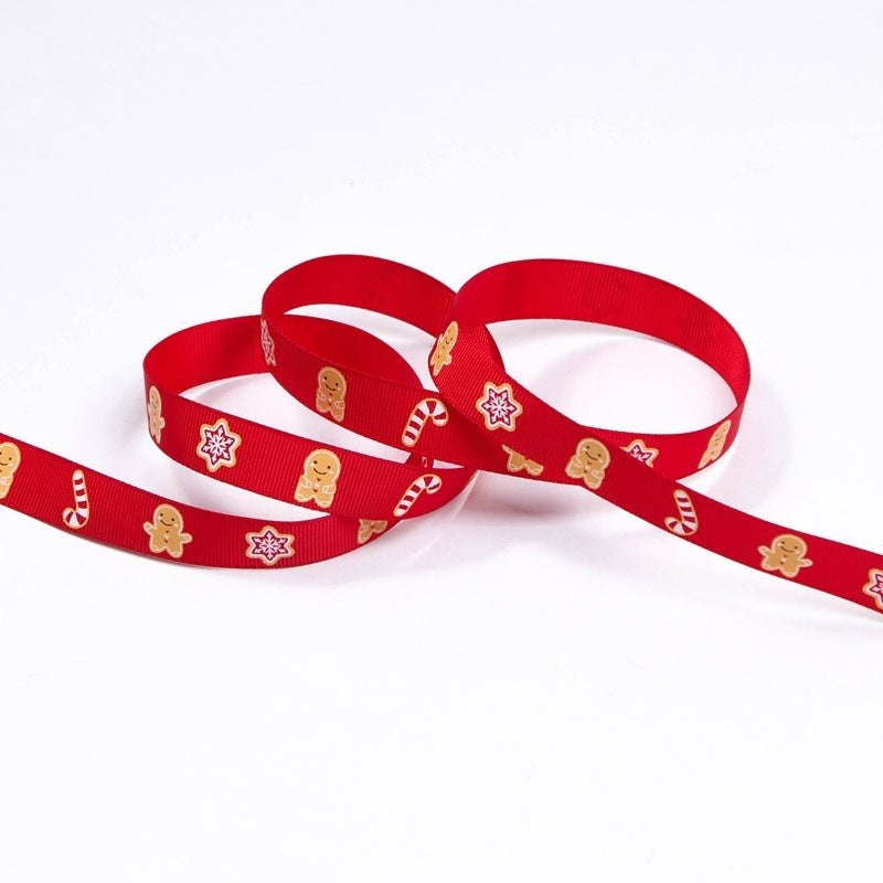 Christmas Ribbon Thread Ribbon Diy Cake