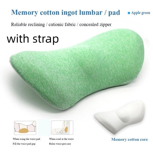 Lumbar Support Pillow For Side Sleepers Pregnancy Relieve Hip Coccyx Sciatica Pain Machine Chair Back Cushion Waist Car Seat