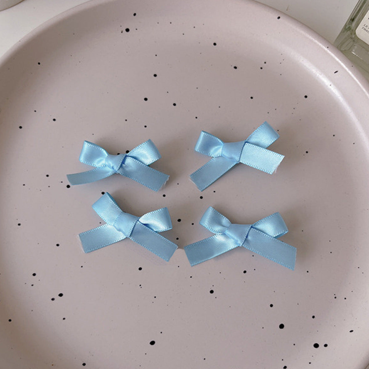 3cm Ribbon Bow Small Hairclip