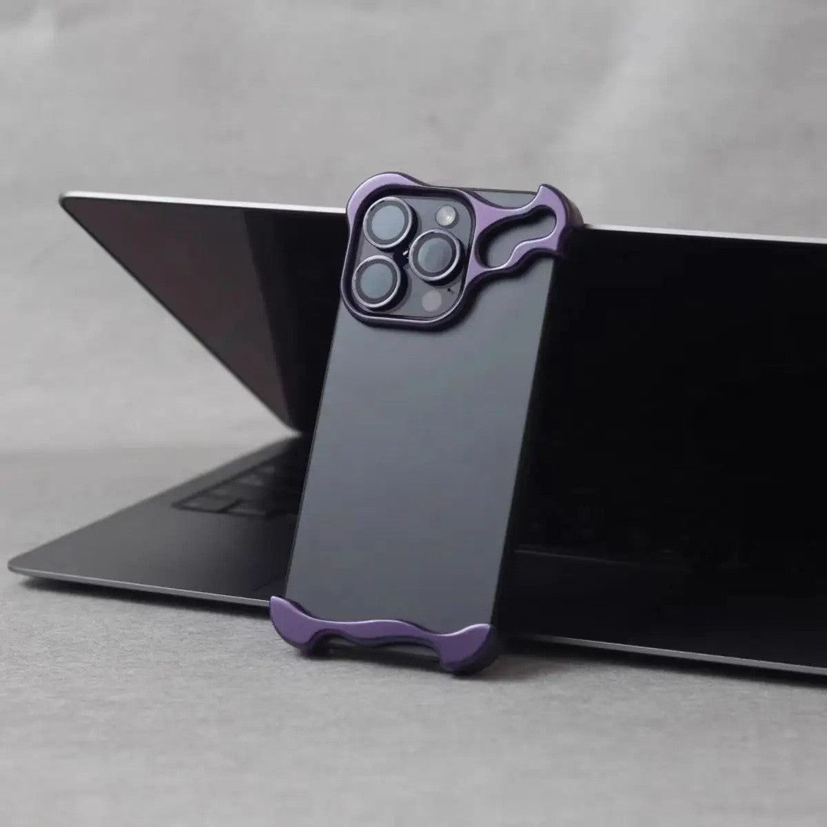 Metal Corner Pad Drop-resistant Phone Case