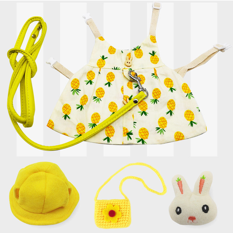 Pet Bunny Clothes Bunny Lop-eared Rabbit Ornaments