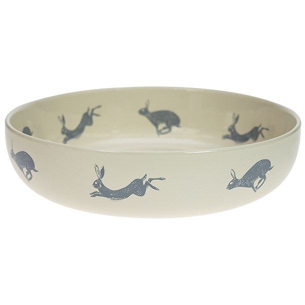 Artisan Hare Serving Bowl