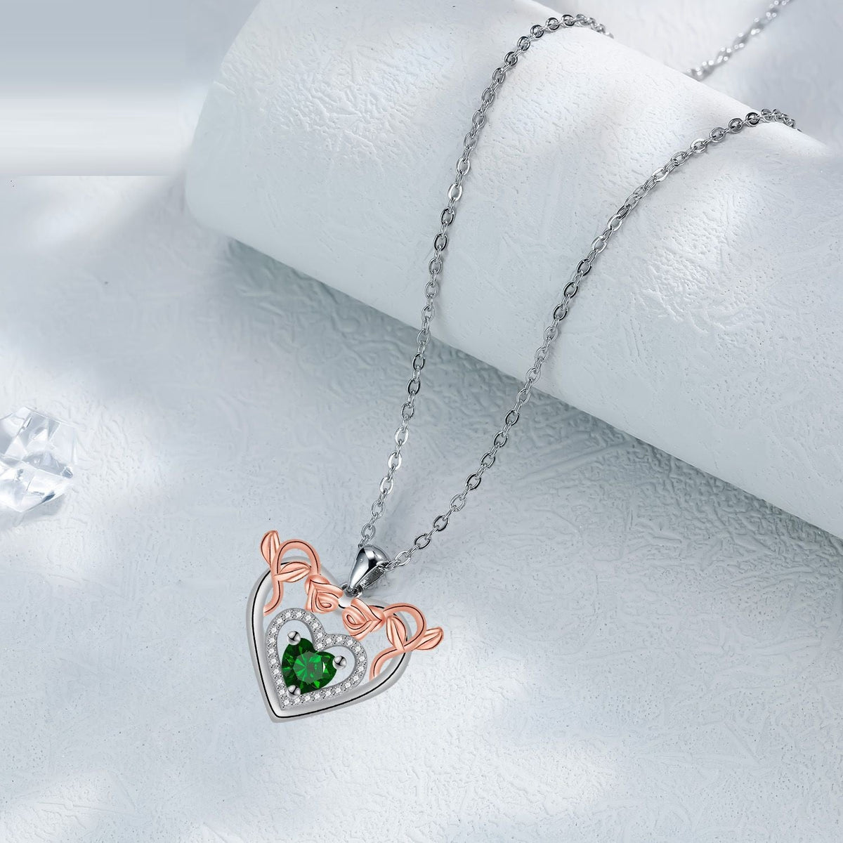 Love Rose Pendant Valentine's Day Gift High Sense