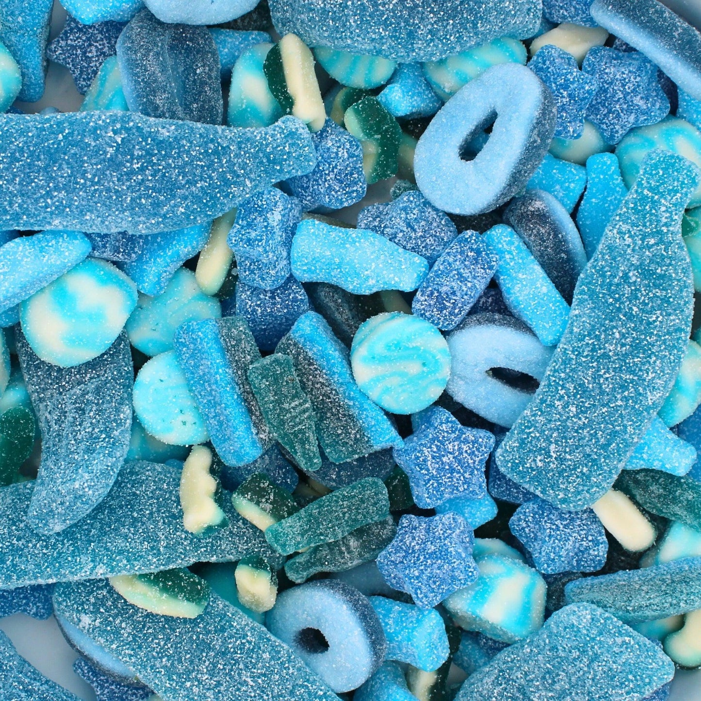 1 kg blauer Süßigkeiten-Mix