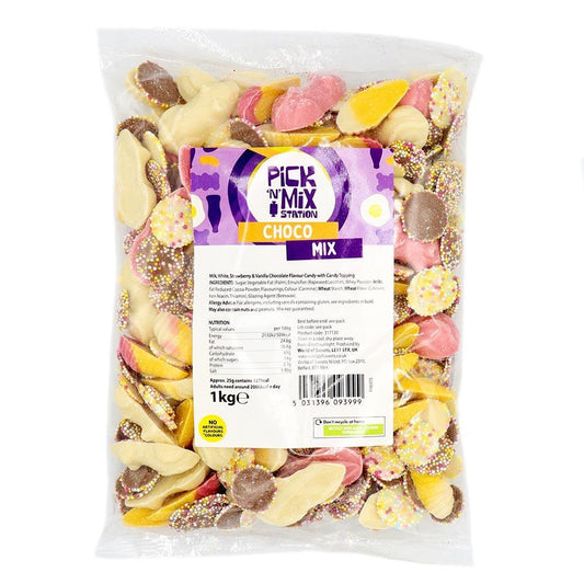 Chocolate Sweets Mix Bag 1kg | Pick n Mix Bulk Bag