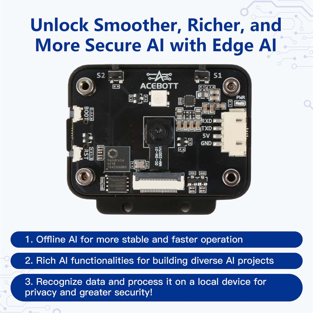 ACEBOTT STEM AI Vision Car Kit + FREE Online course