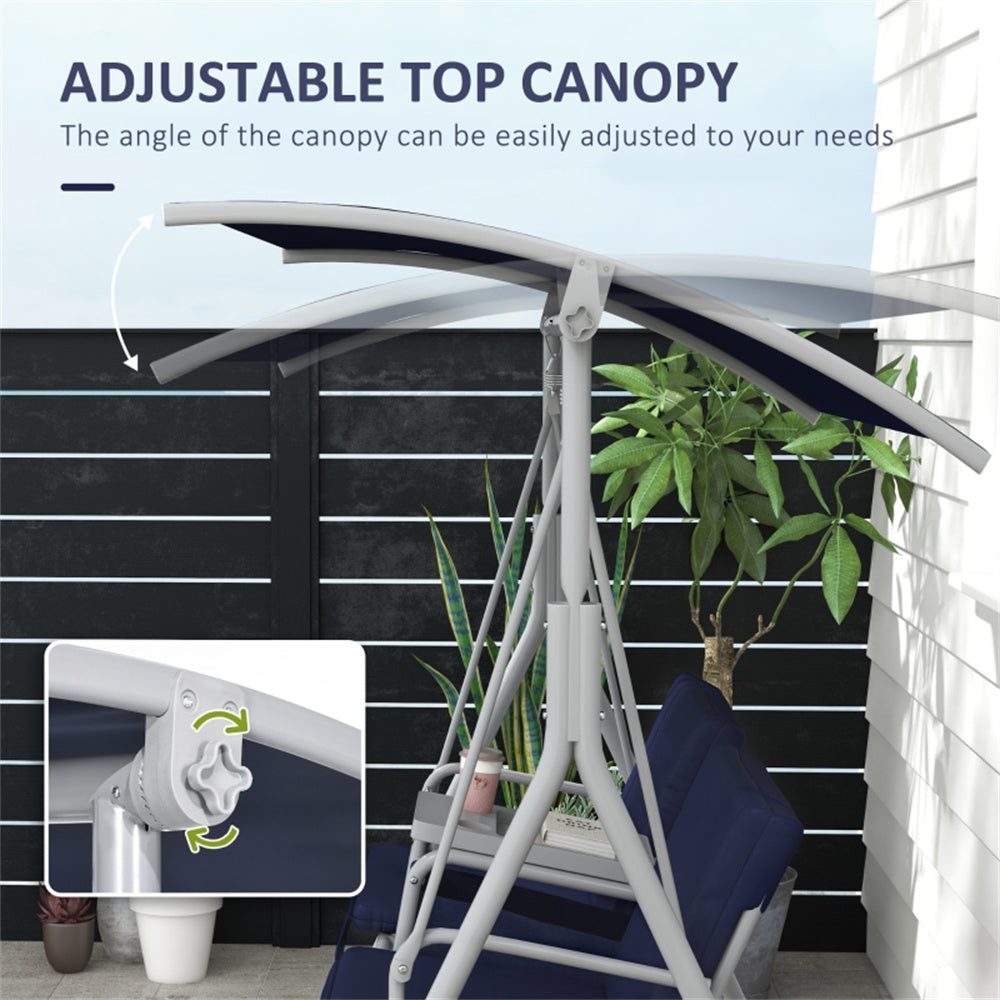 2 seats Outdoor Patio Swing Chair ( Amazon Shipping)（ Prohibited by WalMart ）