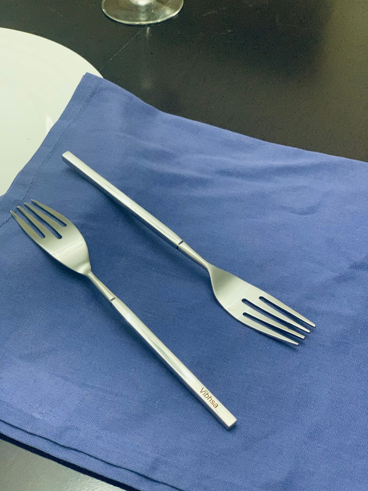 Vibhsa Stainless Steel Salad Fork Set of 6