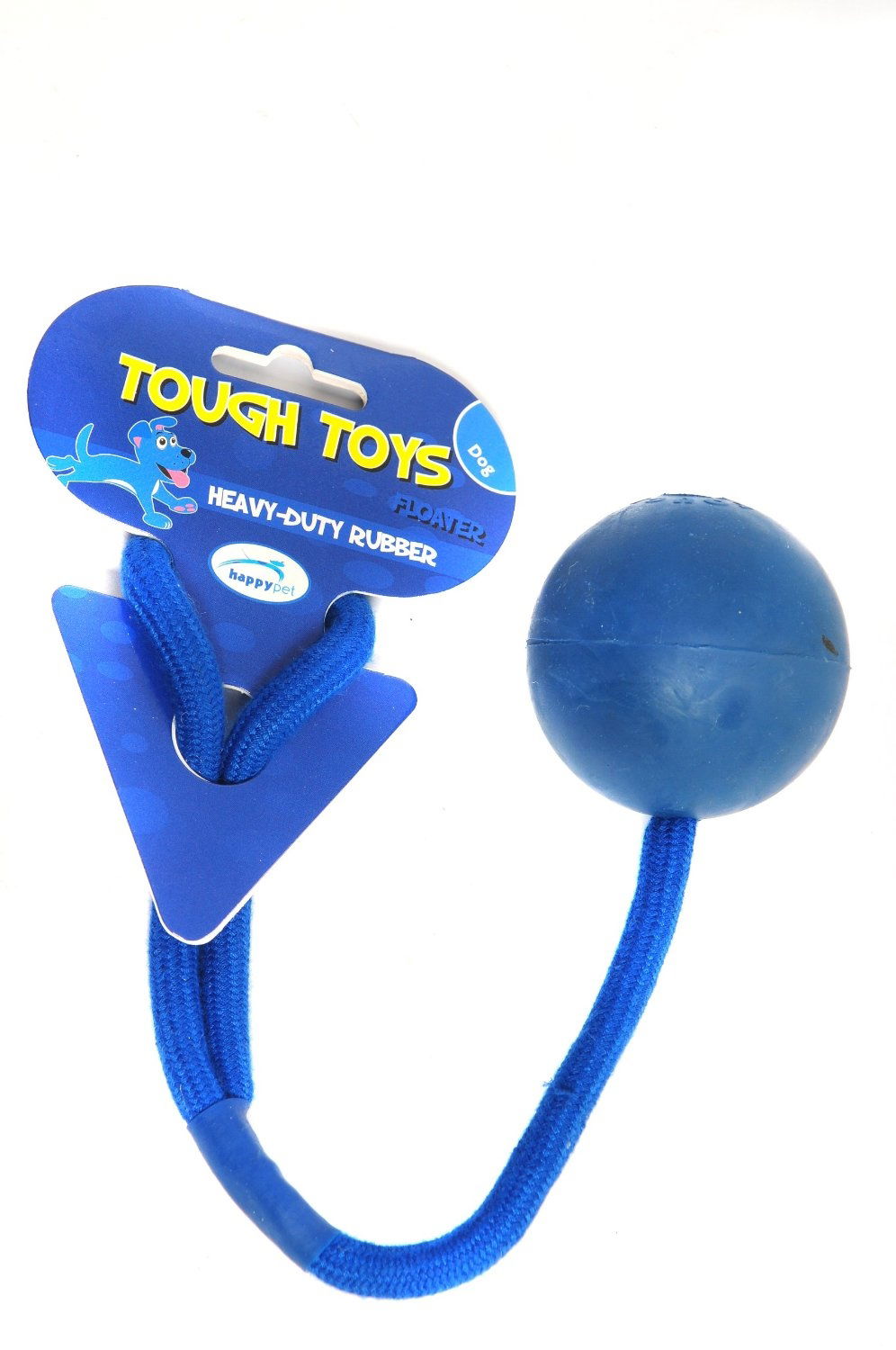 Happy Pet ''tough Toy'' Rope Ball Jumbo 8cm (3") - Case of 4