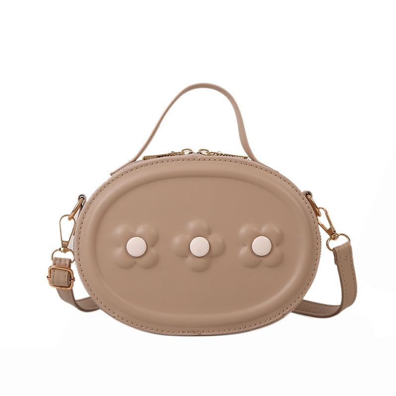 Casual Fashion Solid Color Simple New Embossed Pouch