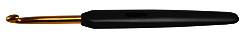 KnitPro Gold Aluminium Crochet Hook soft grip