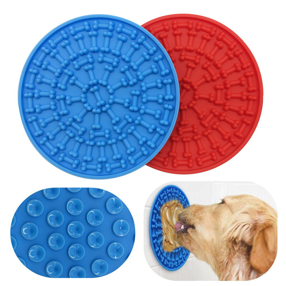 Dog licking plate mold