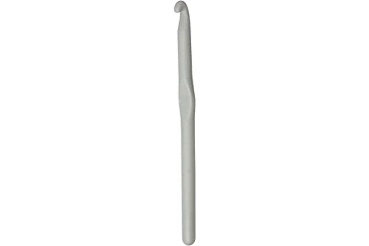 KnitPro Crochet Hook Grey Aluminium 15cm