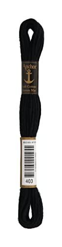 Anchor Matt Embroidery Thread, Running Length: 10M Embroidery Threads