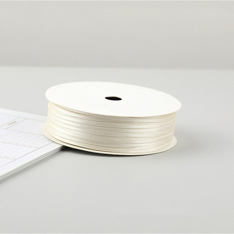 2mm Silk Ribbon Balloon Ribbon Rope Double-sided Diy Packaging