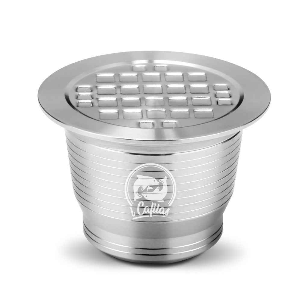 Coffee capsule square hole shell