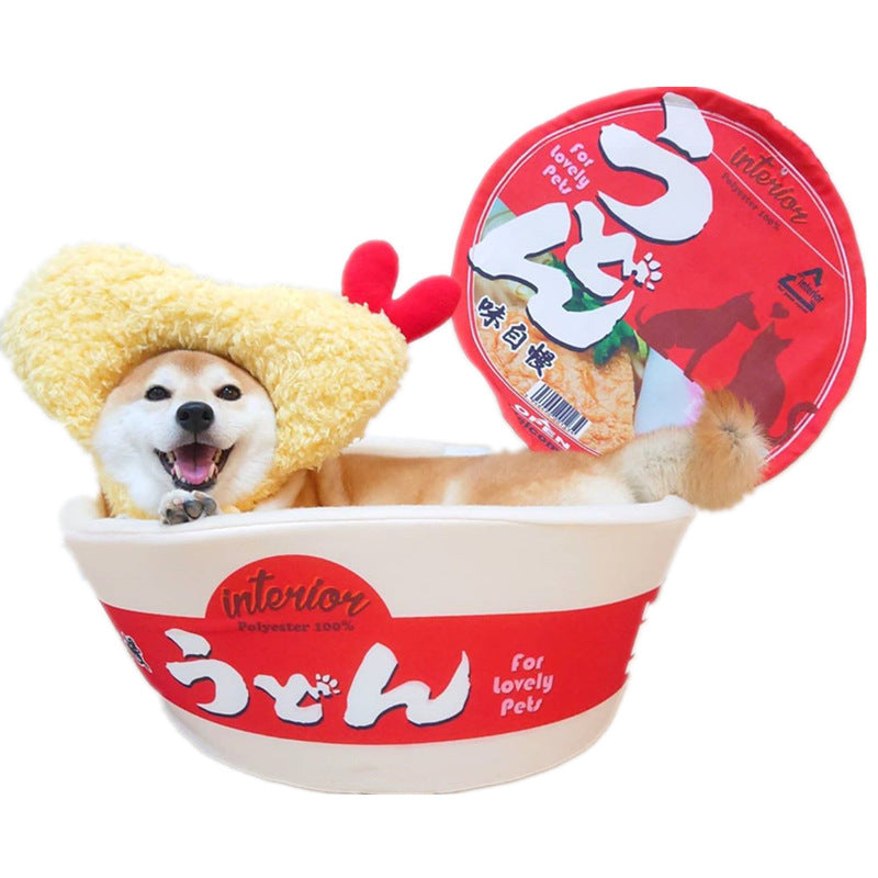 Tempura hat fried shrimp headgear
