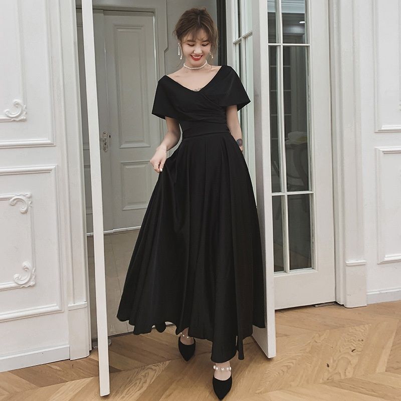 White Dress Women Banquet Temperament