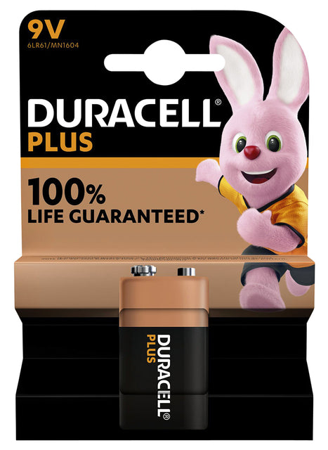 10 x Duracell Plus 9V 1er Pack