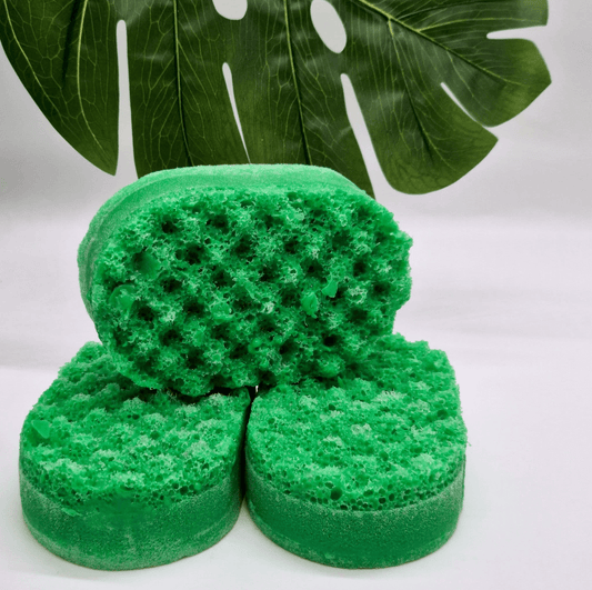 Watermelon Soap Sponge | Glycerin-Rich Cleansing Sponge | Lasts Up to 4 Weeks