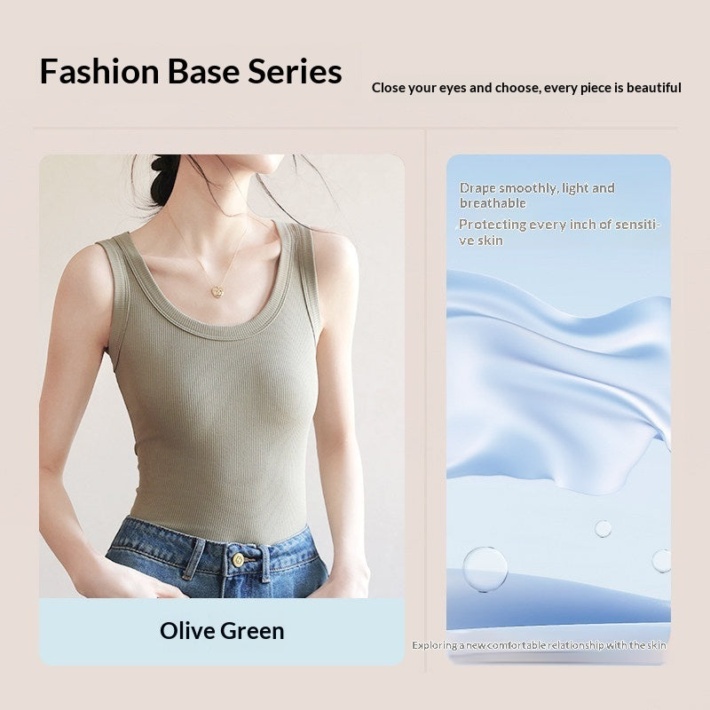 Womens Thin Ice Silk Modal Camisole