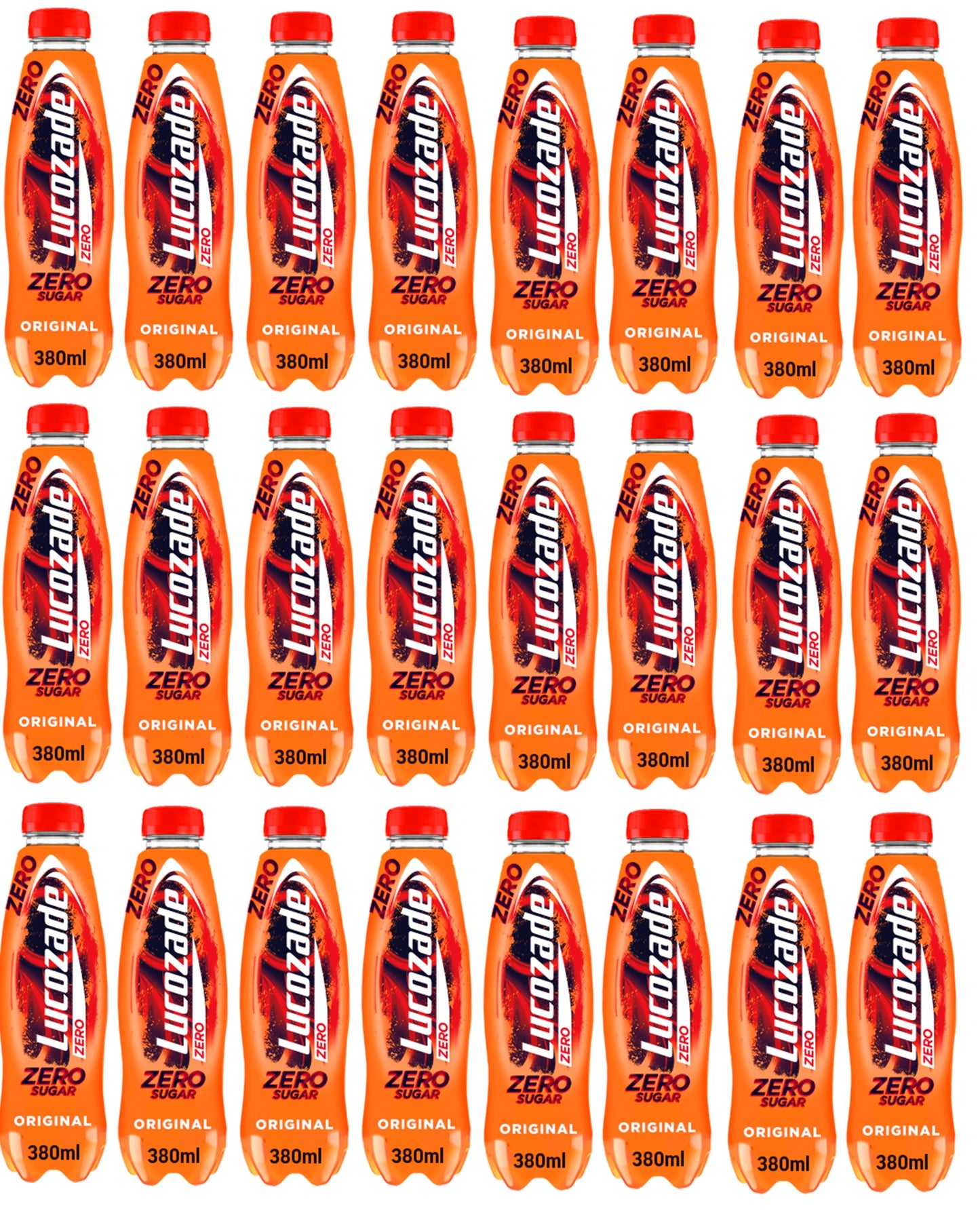 Lucozade Zero Original 380ml – Case of 24