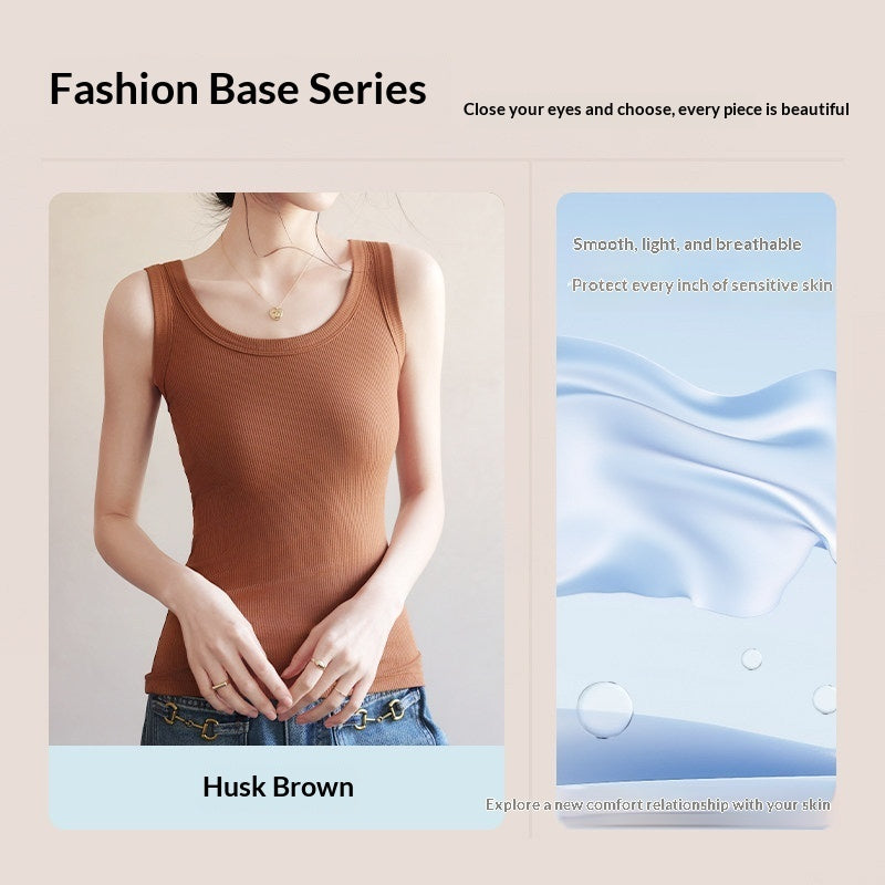 Womens Thin Ice Silk Modal Camisole
