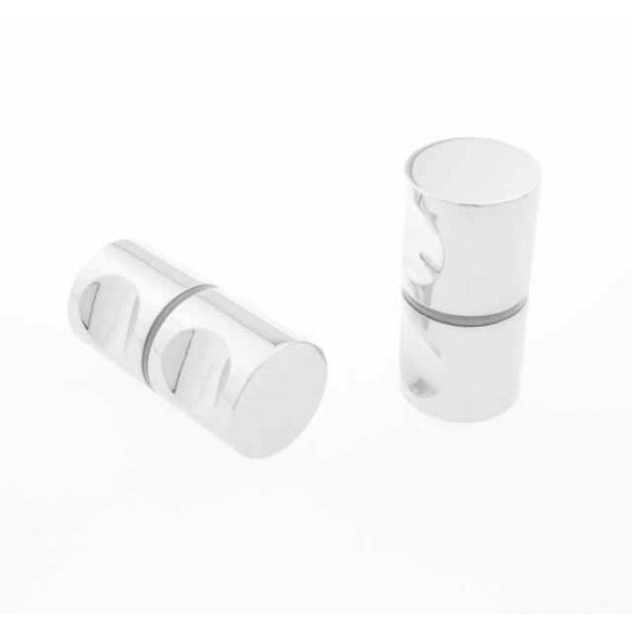 Shower Door Handle/Knob Chrome Zinc Alloy K009